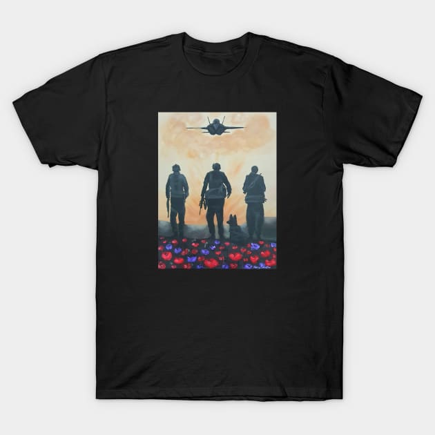 The Dust of Uruzgan T-Shirt by KerrySandhu